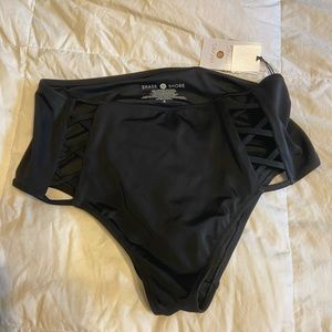 Shade & Shore Black Medium Swim Suit bottoms